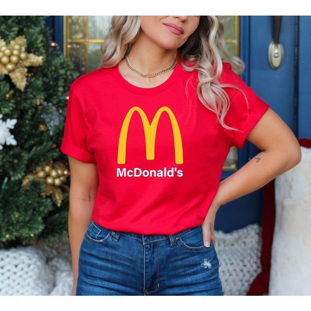 Mcdonalds Shirt Fast Food Shirt Mcdonalds Gift Mcdonalds Tshirt